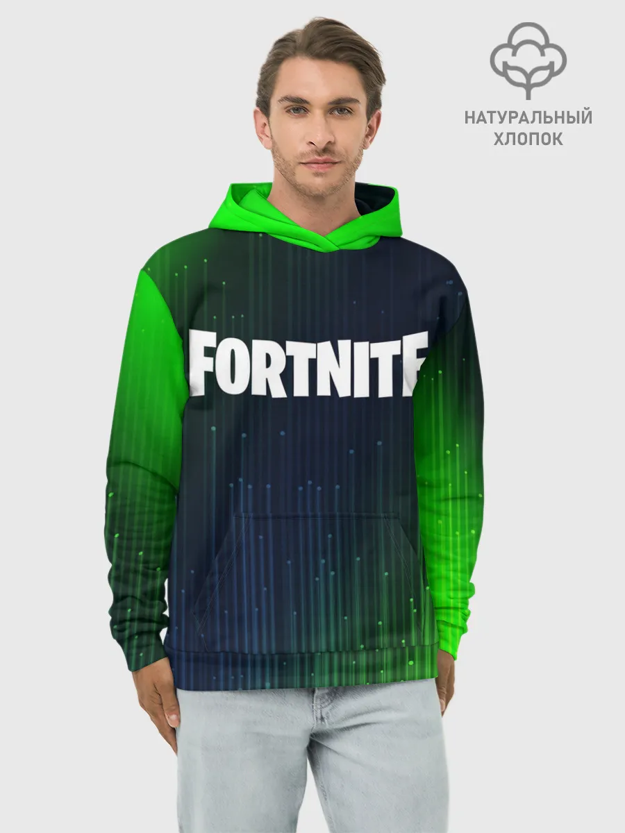 Худи мужской база хлопок / FORTNITE / ФОРТНАЙТ