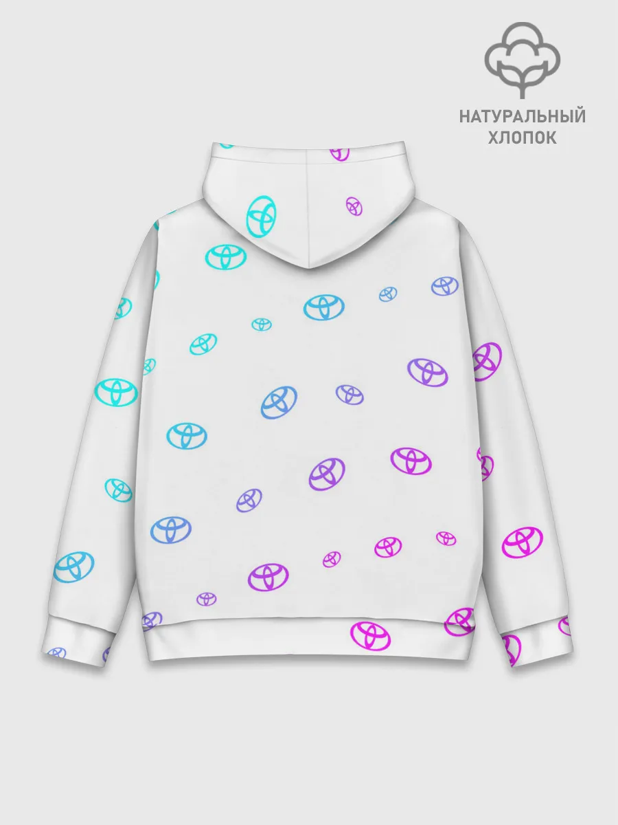 Худи мужской база хлопок / TOYOTA / ТОЙОТА