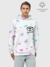 Худи мужской база хлопок / TOYOTA / ТОЙОТА