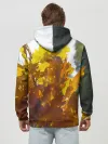 Худи мужской база хлопок / Букет из осенних листьев