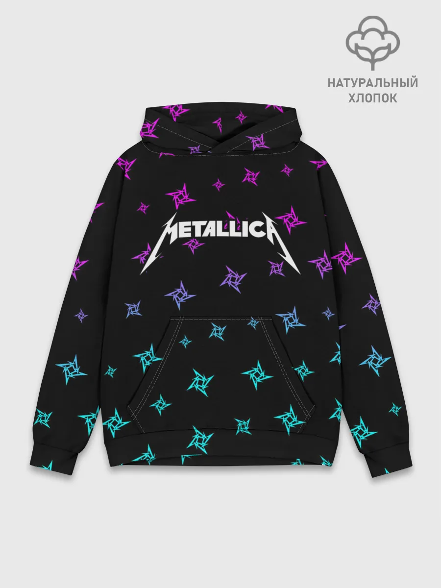 Худи мужской база хлопок / METALLICA / МЕТАЛЛИКА