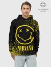 Худи мужской база хлопок / NIRVANA / НИРВАНА