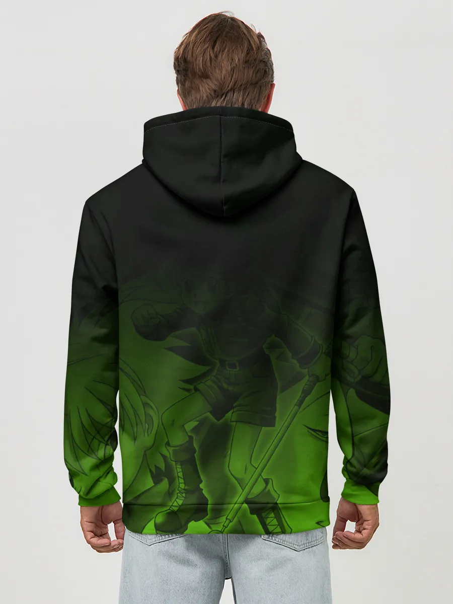 Худи мужской база хлопок / Хантер много героев