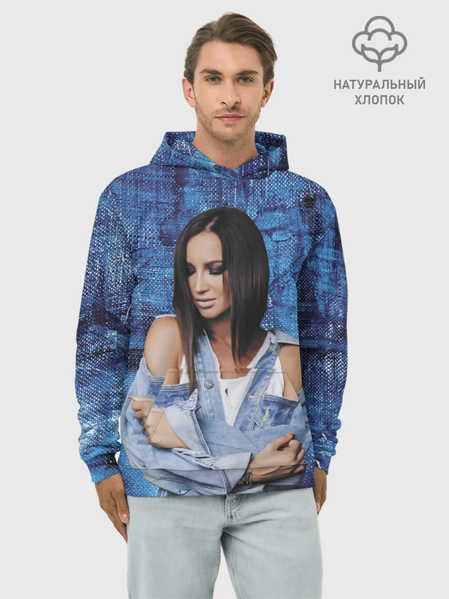 Худи мужской база хлопок / Olga Buzova