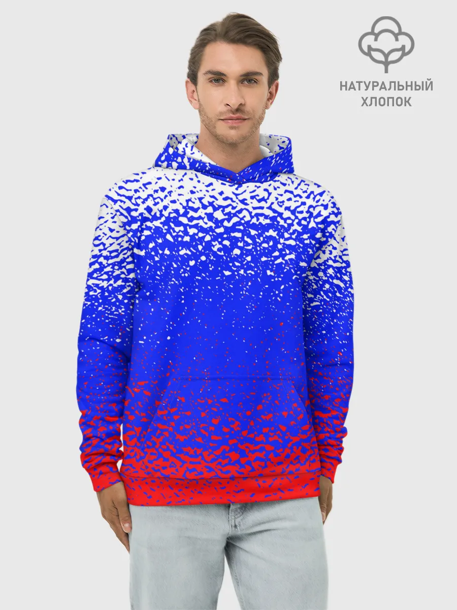 Худи мужской база хлопок / Текстура.