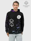 Худи мужской база хлопок / EXO BAND.
