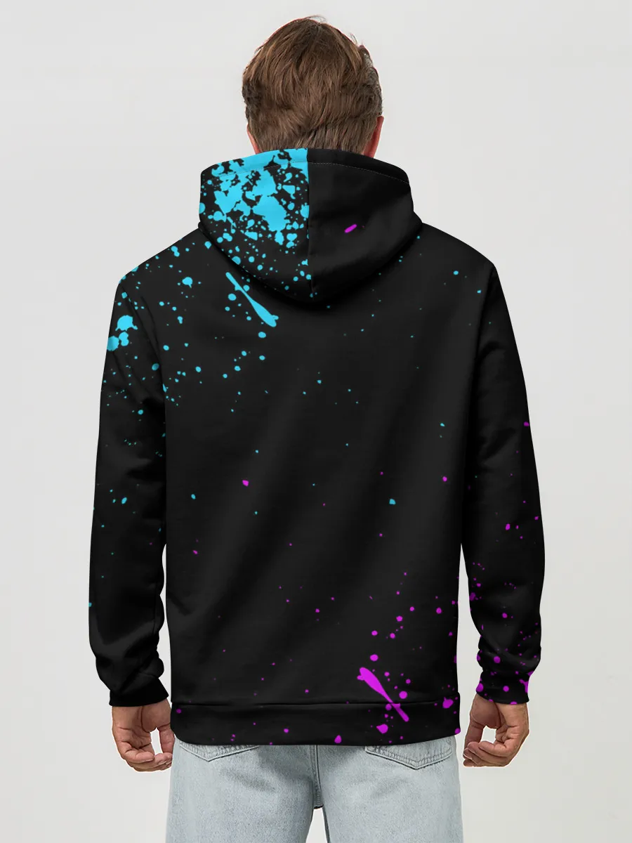 Худи мужской база хлопок / EXO BAND.