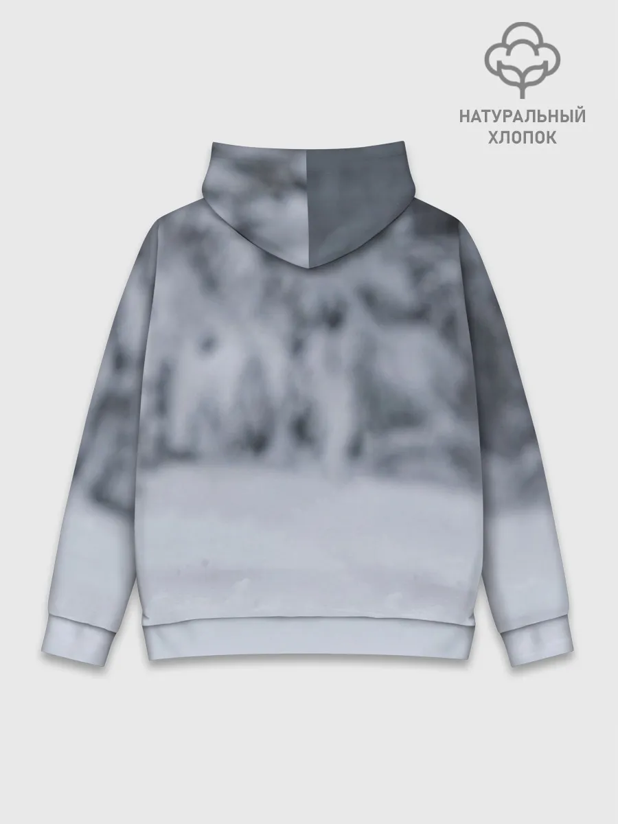Худи мужской база хлопок / Рысь