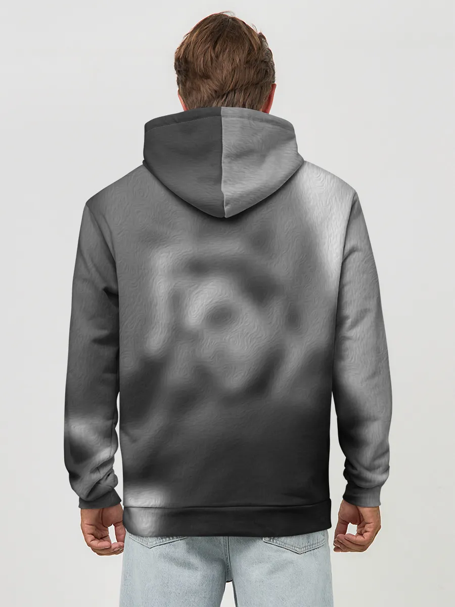 Худи мужской база хлопок / Роберт Паттинсон