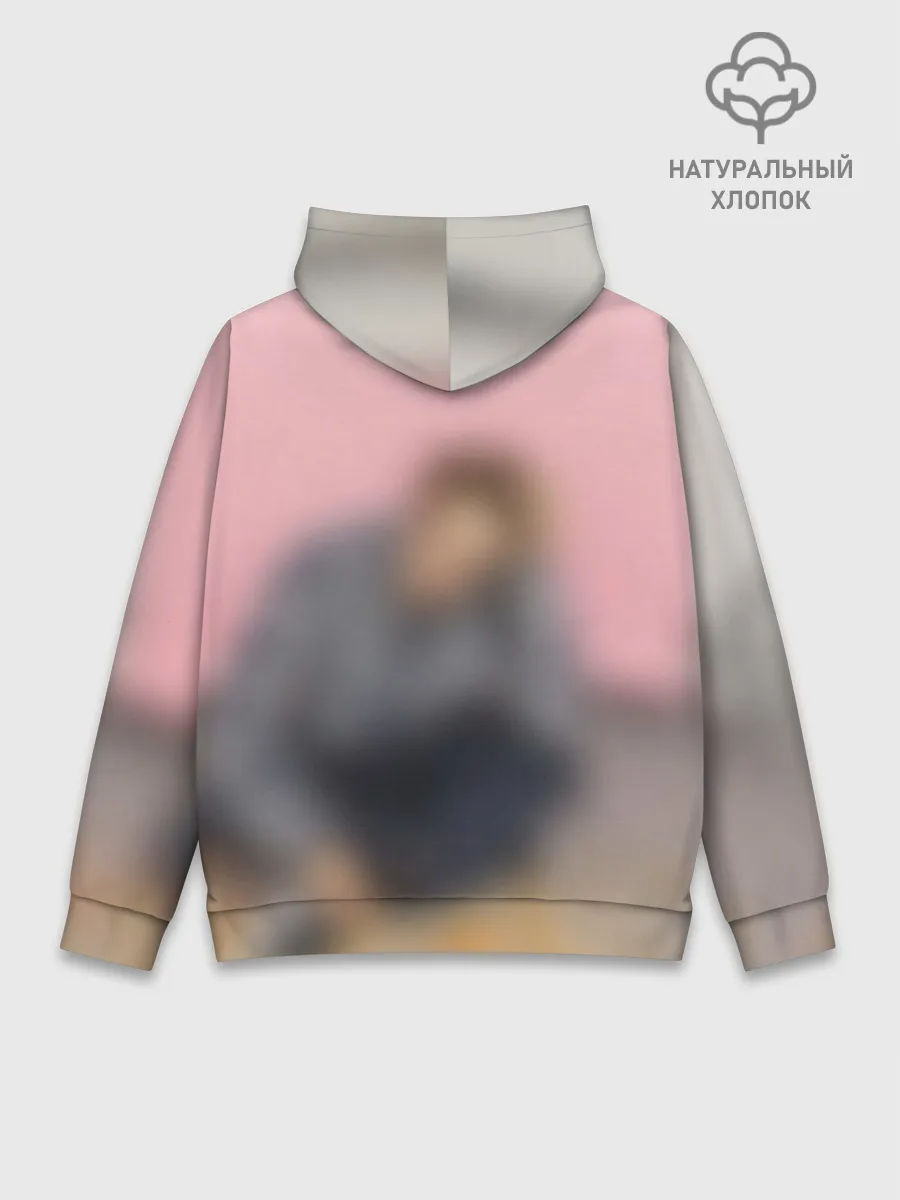 Худи мужской база хлопок / Роберт Паттинсон