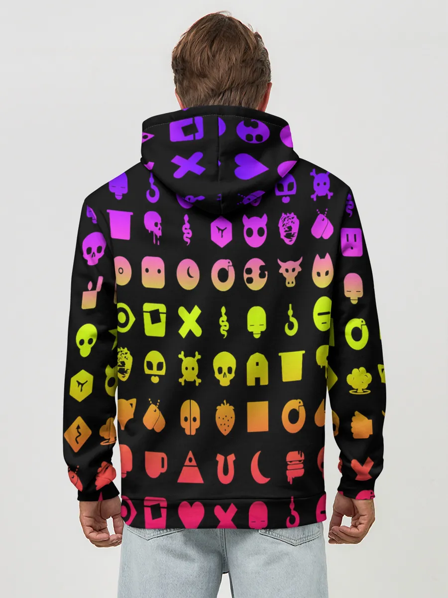 Худи мужской база хлопок / Любовь, смерть и роботы