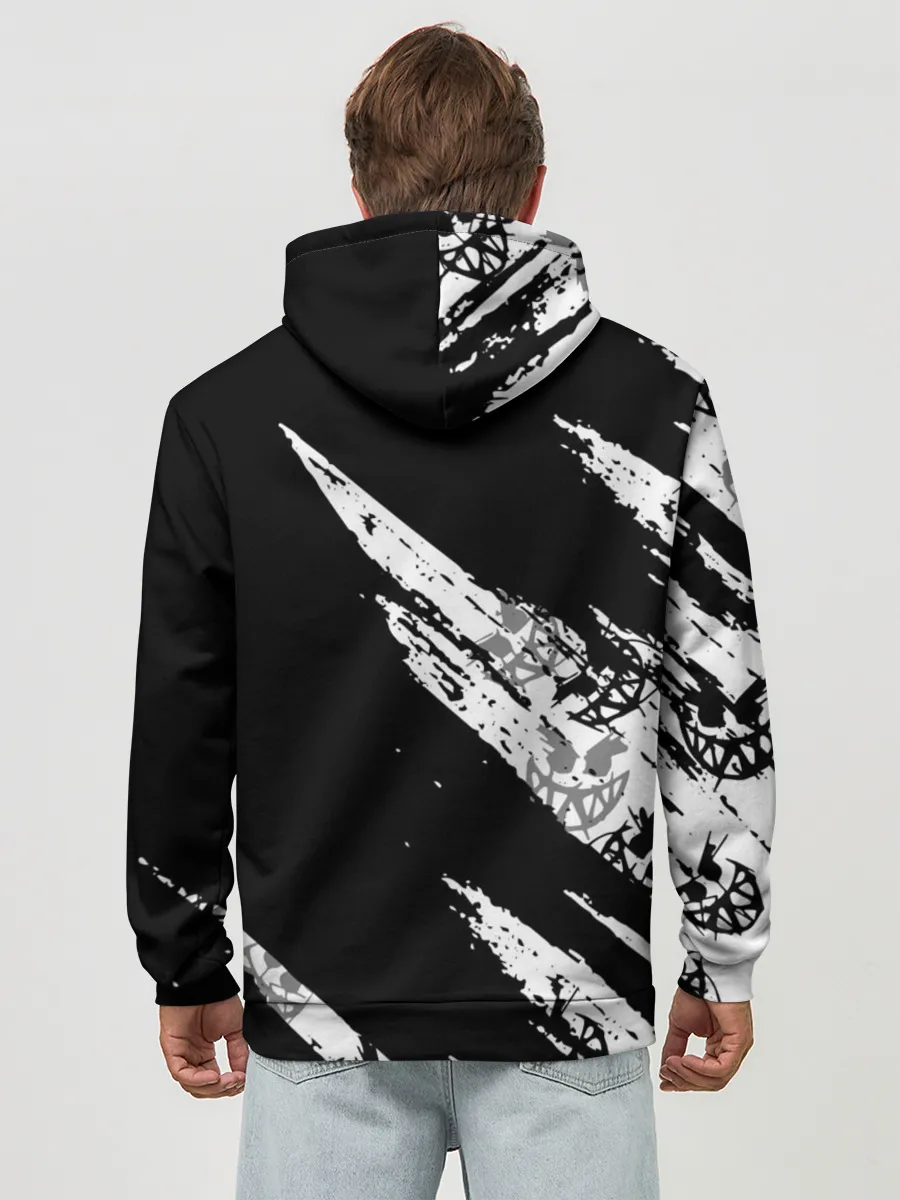 Худи мужской база хлопок / PYROKINESIS.