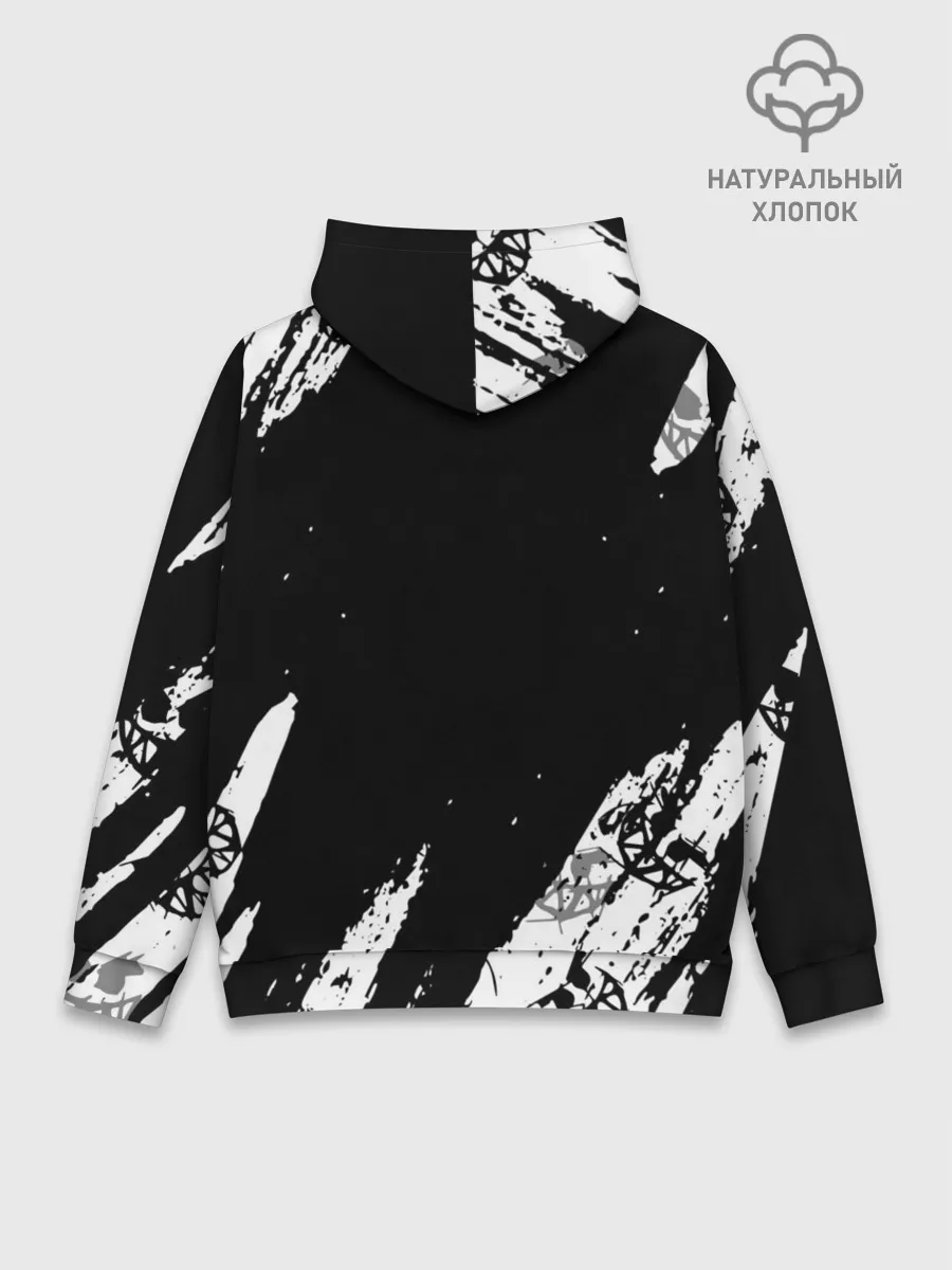 Худи мужской база хлопок / PYROKINESIS.