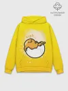 Худи мужской база хлопок / Гудетама веселое яйцо