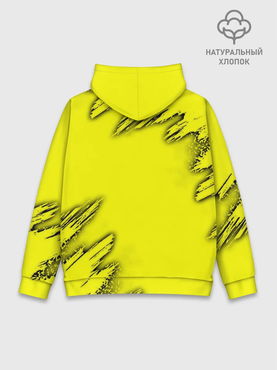 Худи мужской база хлопок / Pikachu Pika Pika