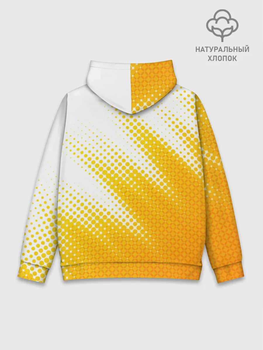 Худи мужской база хлопок / Pikachu Pika Pika