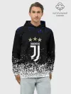 Худи мужской база хлопок / JUVENTUS.