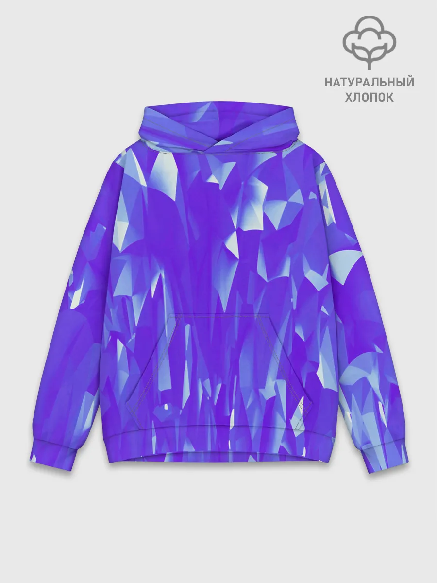 Худи мужской база хлопок / Абстракция