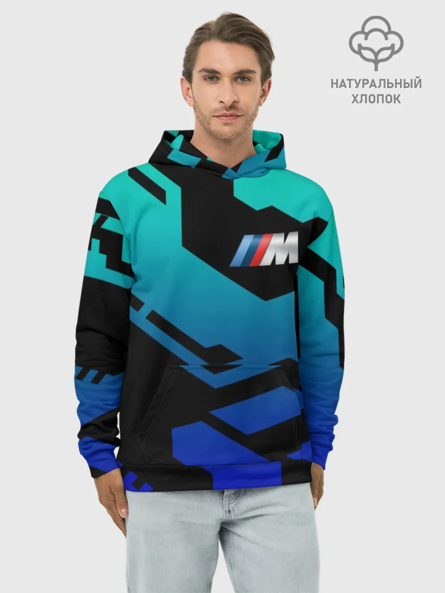 Худи мужской база хлопок / Бэха | BMW