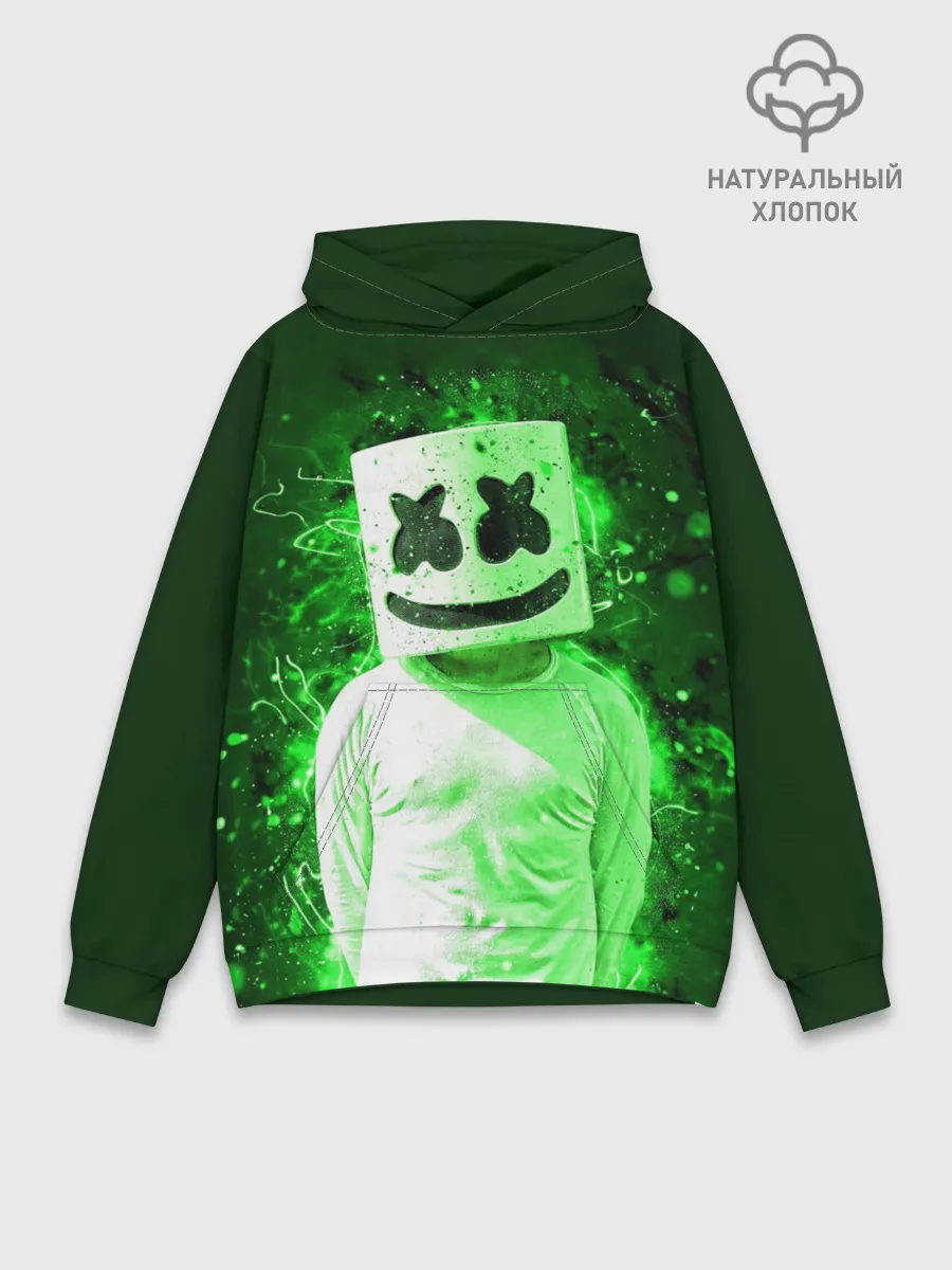 Худи мужской база хлопок / MARSHMELLO