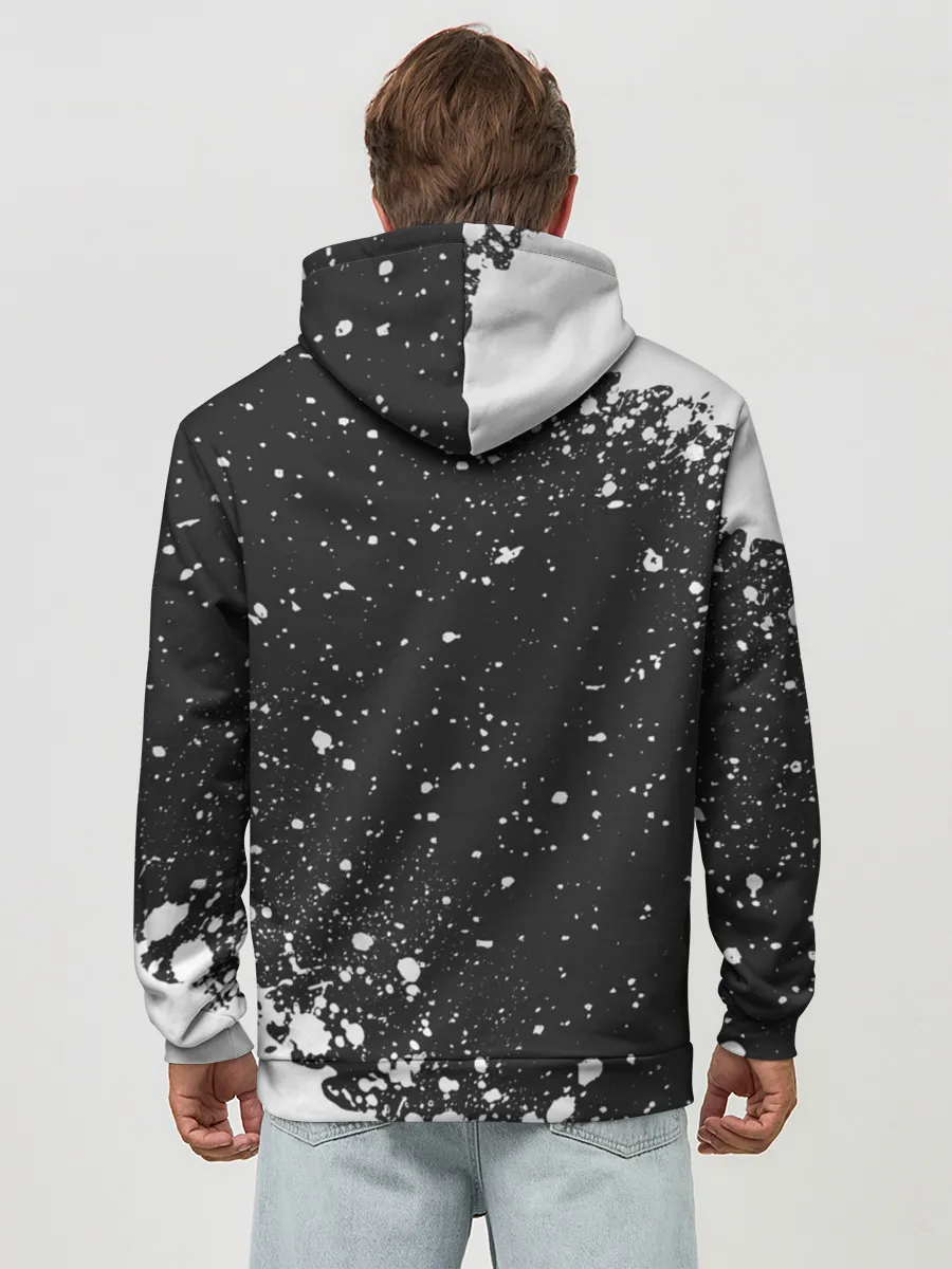 Худи мужской база хлопок / REAL MADRID / РЕАЛ МАДРИД