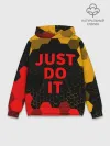Худи мужской база хлопок / JUST DO IT