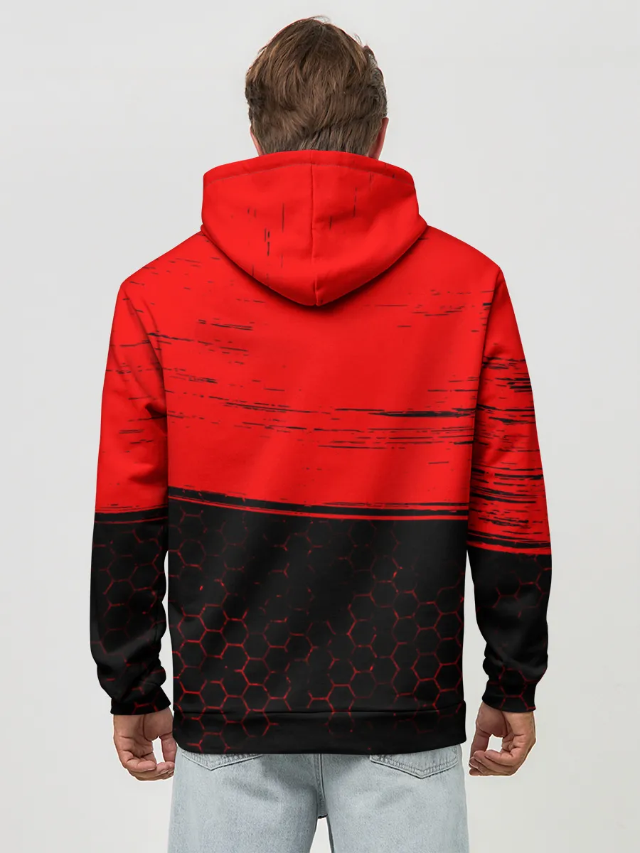 Худи мужской база хлопок / JUST DO IT