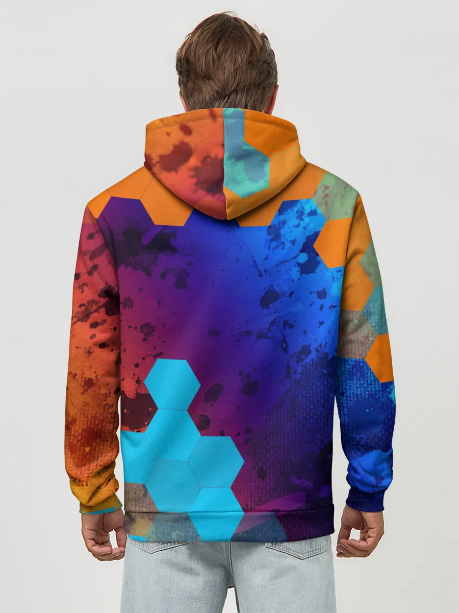 Худи мужской база хлопок / PORTAL / ПОРТАЛ