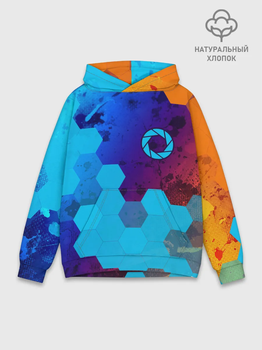 Худи мужской база хлопок / PORTAL / ПОРТАЛ