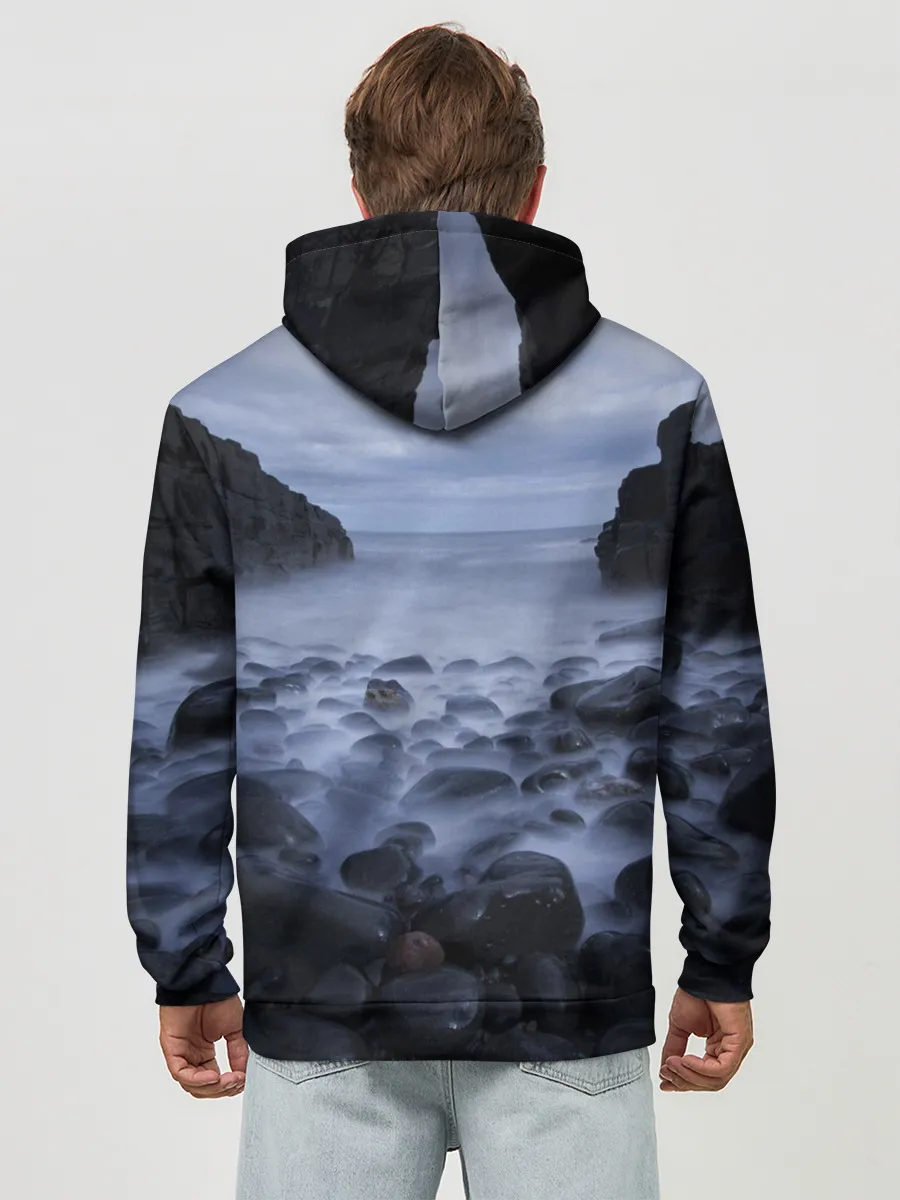 Худи мужской база хлопок / Горные породы