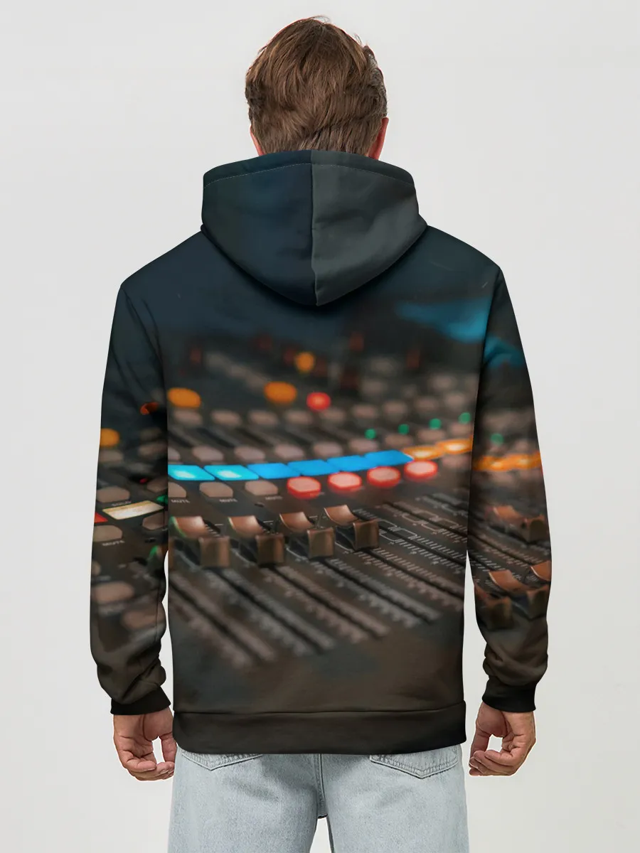 Худи мужской база хлопок / МУЗЫКА