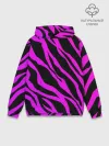 Худи мужской база хлопок / Неоновая зебра