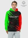 Худи мужской база хлопок / MINECRAFT