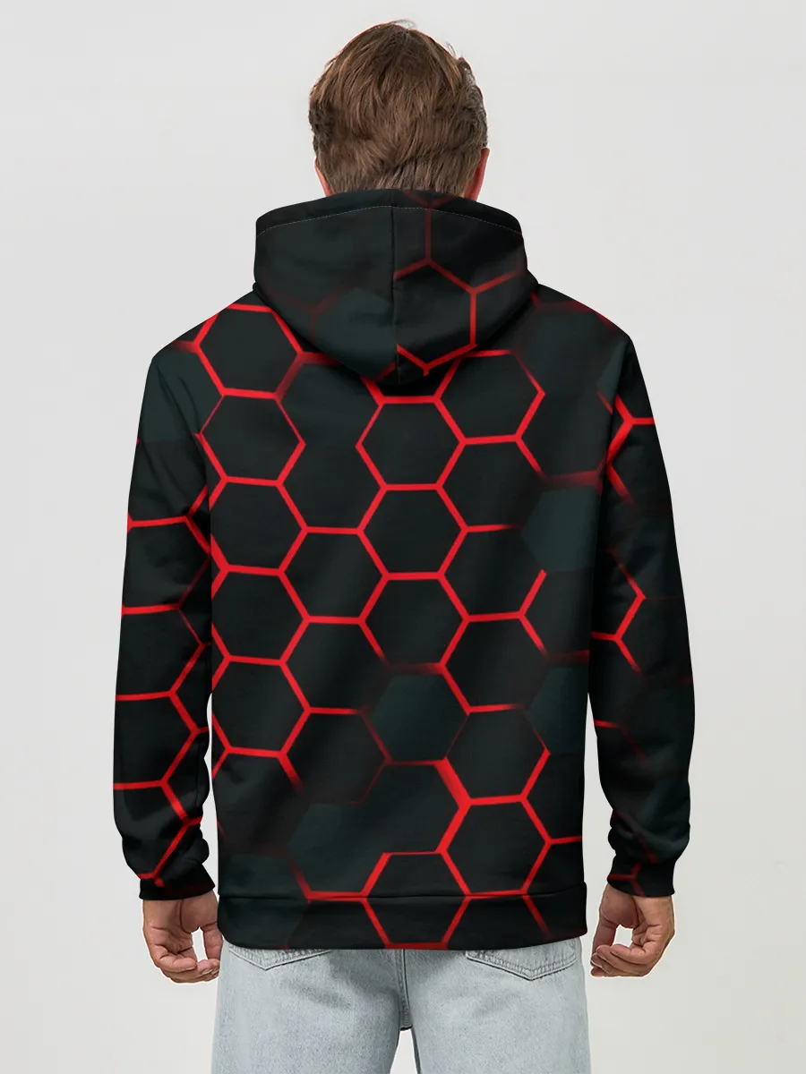 Худи мужской база хлопок / Манчестер Юнайтед