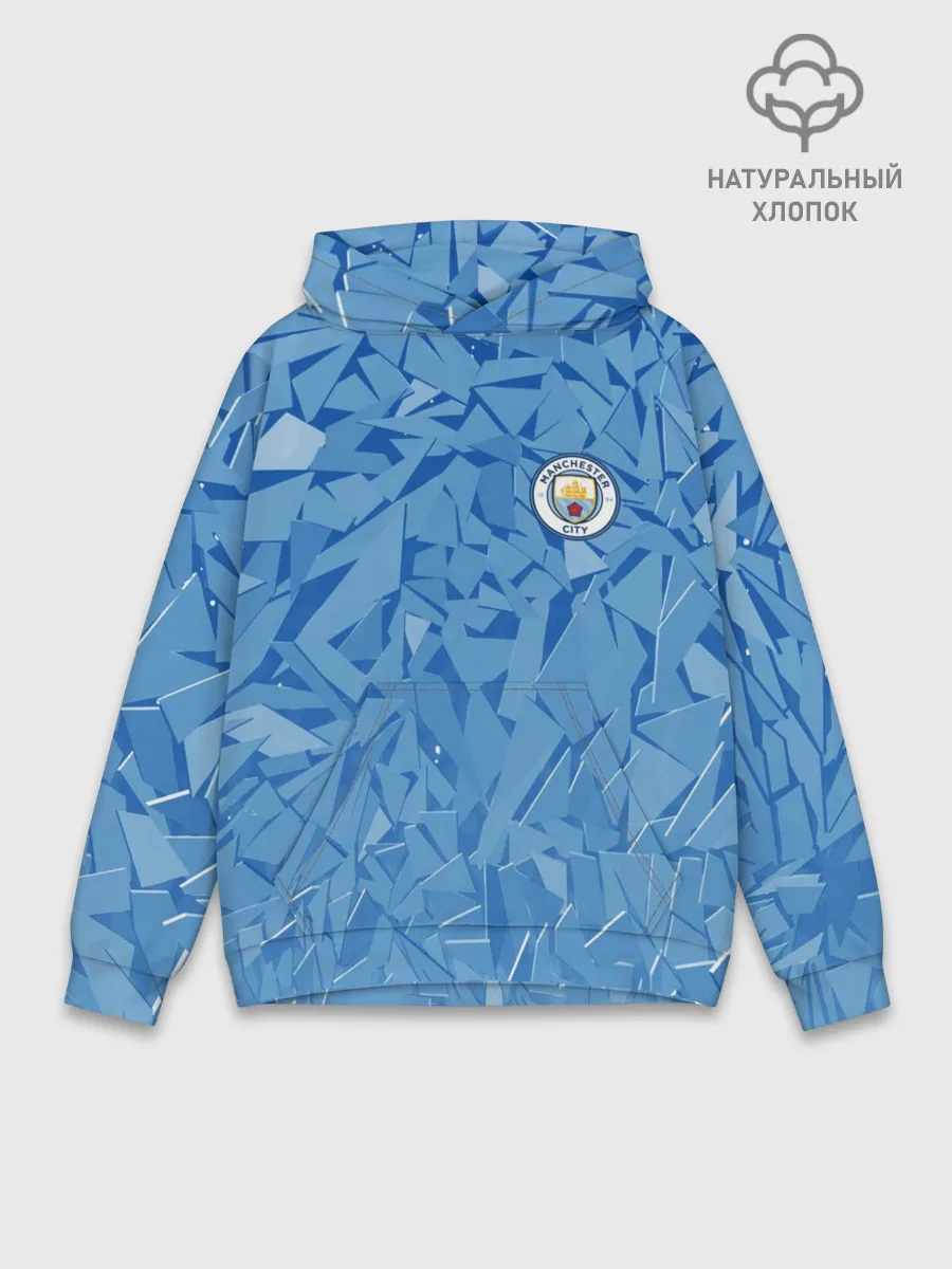 Худи мужской база хлопок / Манчестер Сити | Man City