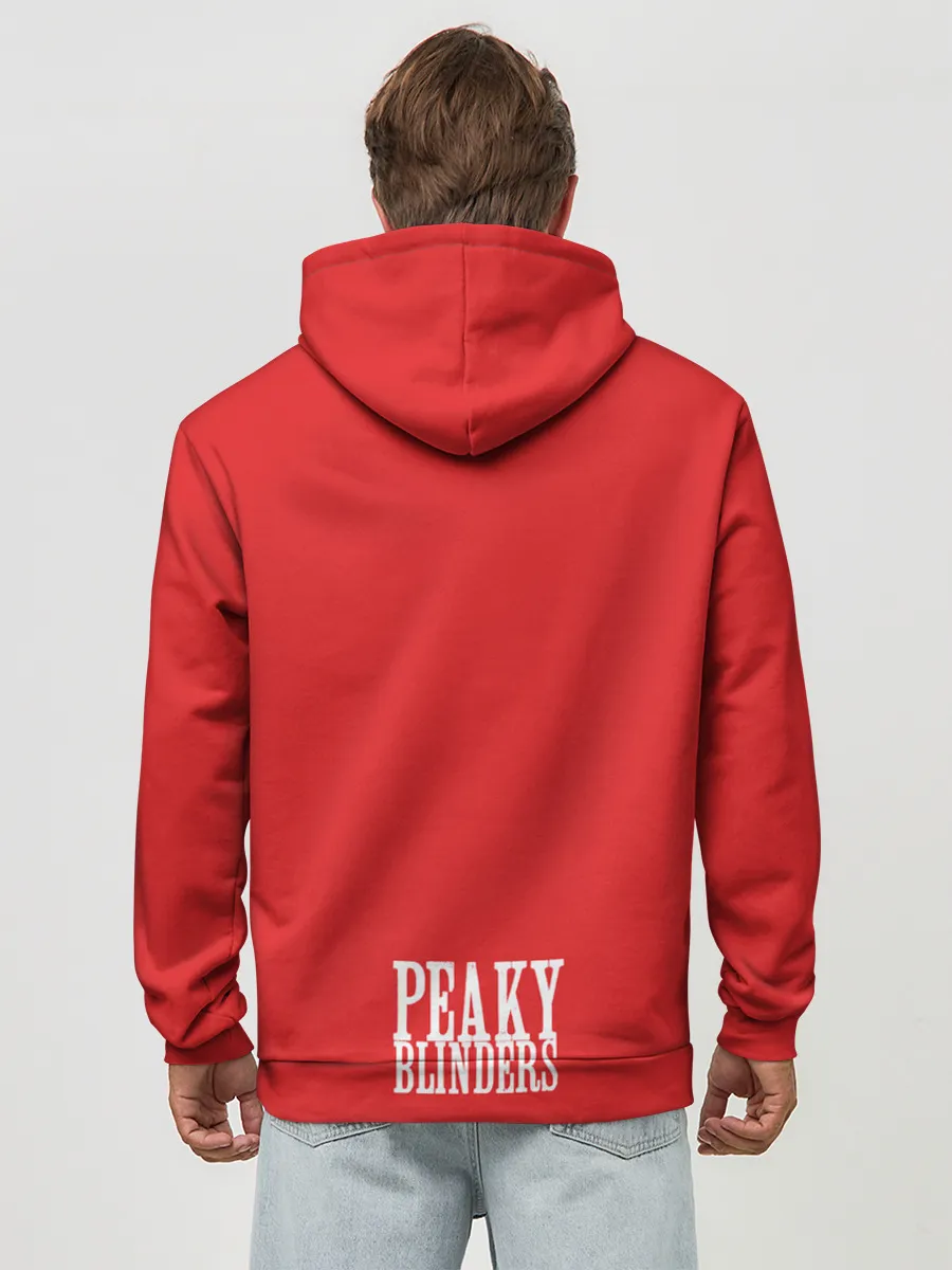 Худи мужской база хлопок / Острые козырьки