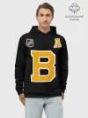 Худи мужской база хлопок / Boston Bruins Patrice Bergeron