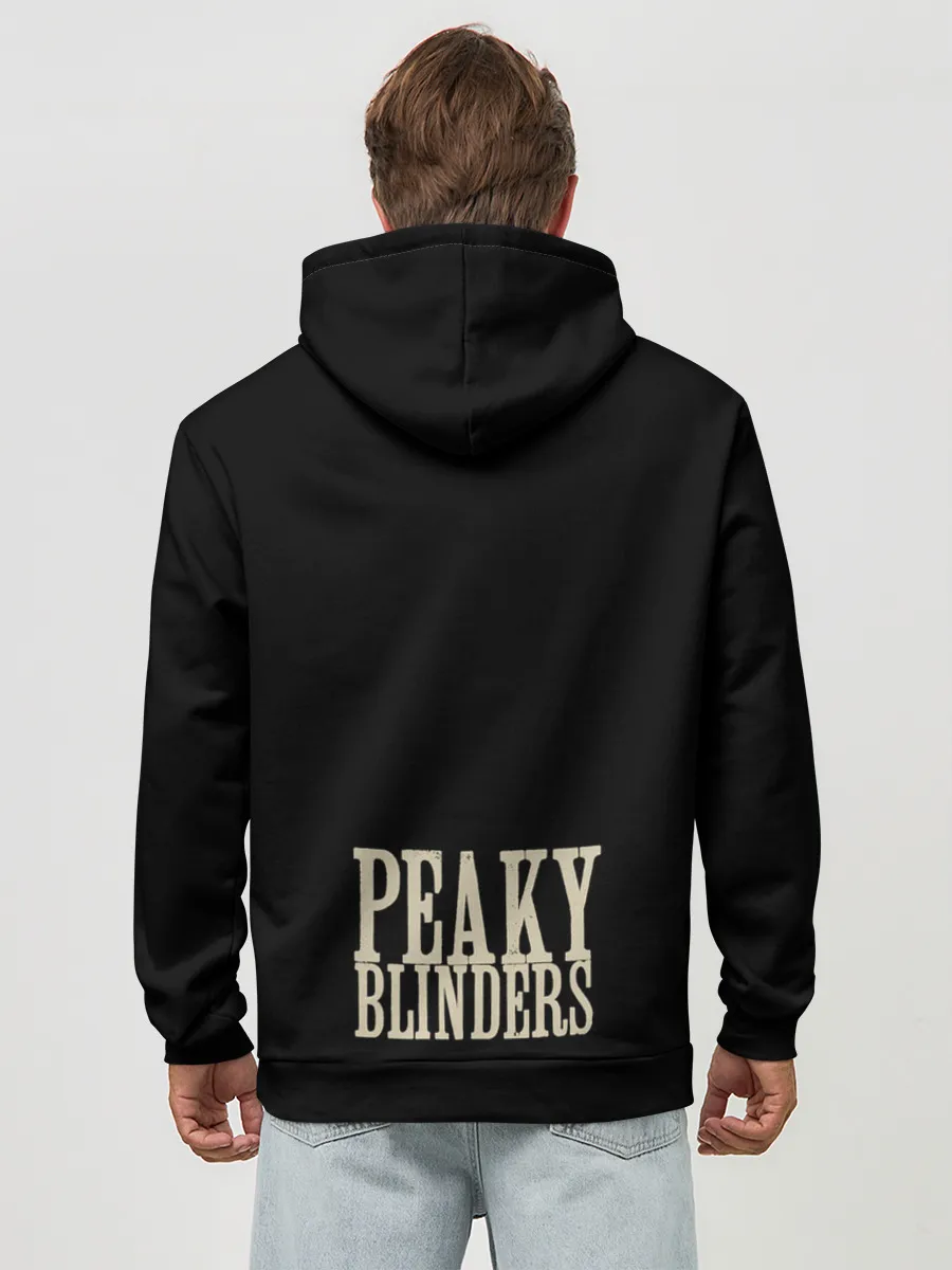 Худи мужской база хлопок / Острые козырьки