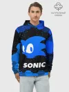 Худи мужской база хлопок / СОНИК / SONIC