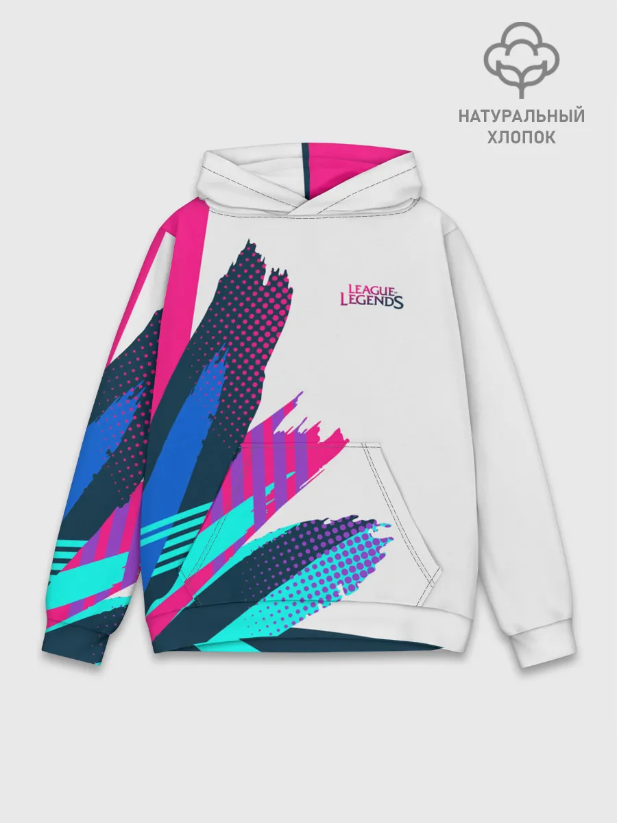Худи мужской база хлопок / League of Legends