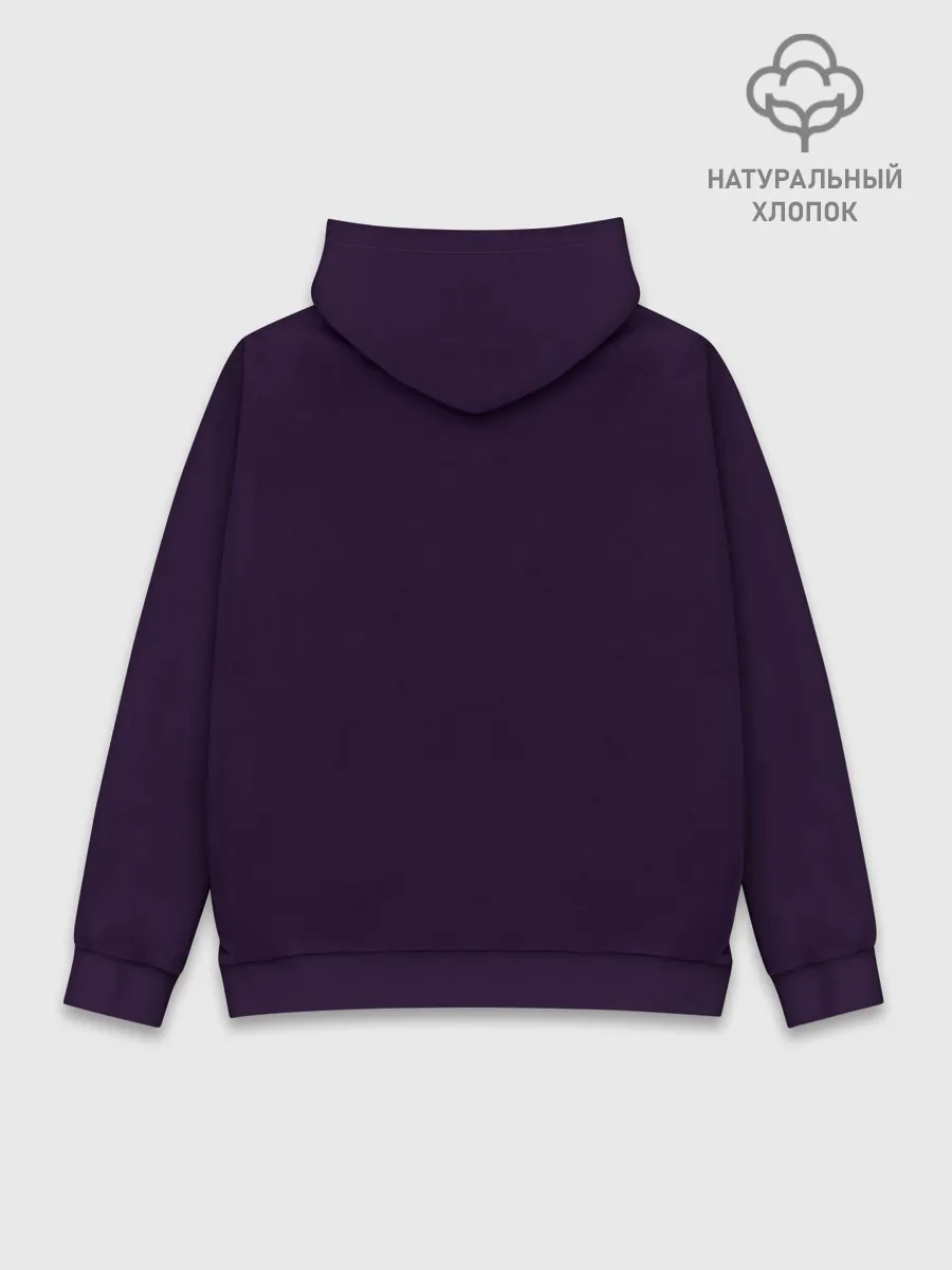 Худи мужской база хлопок / Дзётаро указывает смазанный