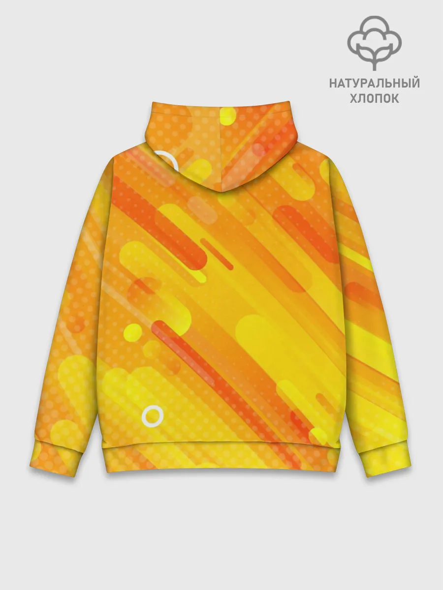 Худи мужской база хлопок / Pikachu Pika Pika