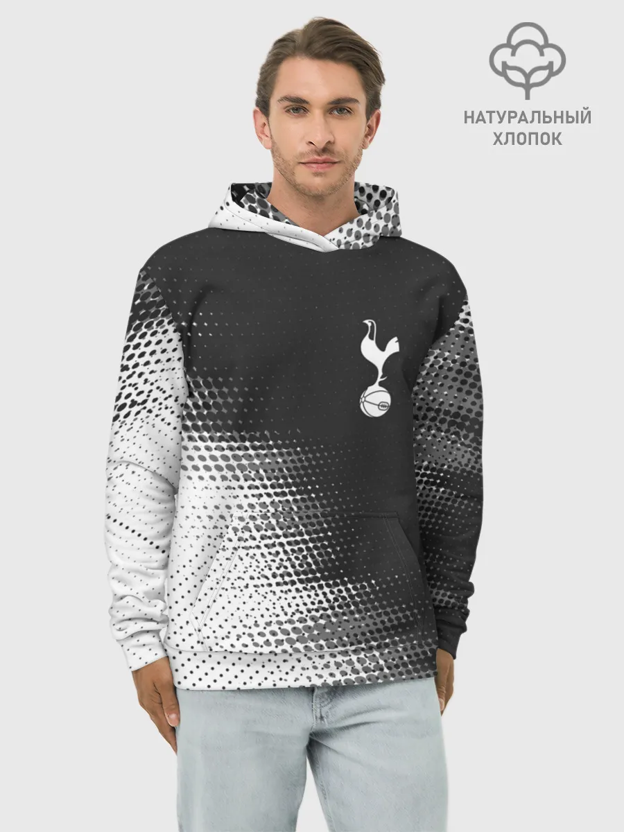 Худи мужской база хлопок / TOTTENHAM HOTSPUR / Тоттенхэм