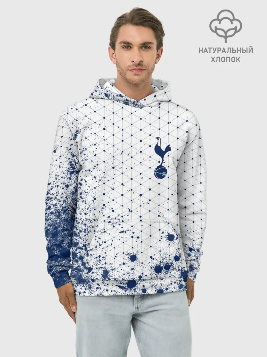 Худи мужской база хлопок / TOTTENHAM HOTSPUR / Тоттенхэм