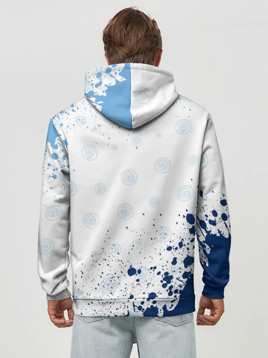 Худи мужской база хлопок / MANCHESTER CITY Манчестер Сити