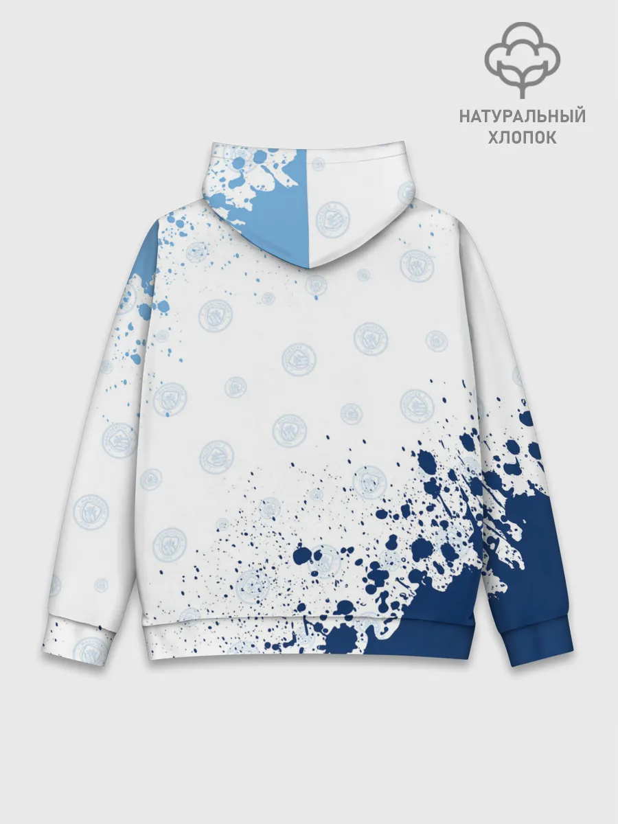 Худи мужской база хлопок / MANCHESTER CITY Манчестер Сити