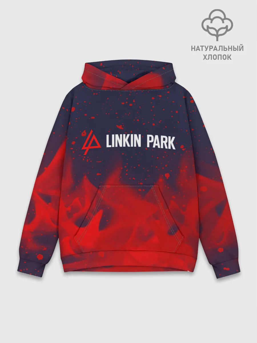 Худи мужской база хлопок / LINKIN PARK / ЛИНКИН ПАРК