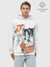 Худи мужской база хлопок / Дружба Йо и Амидамару