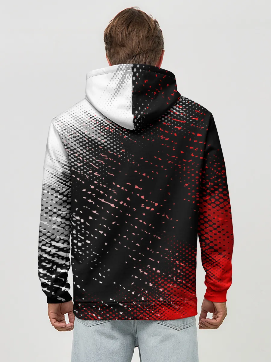 Худи мужской база хлопок / JUST DO IT