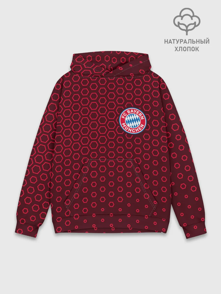 Худи мужской база хлопок / FC BAYERN / БАВАРИЯ